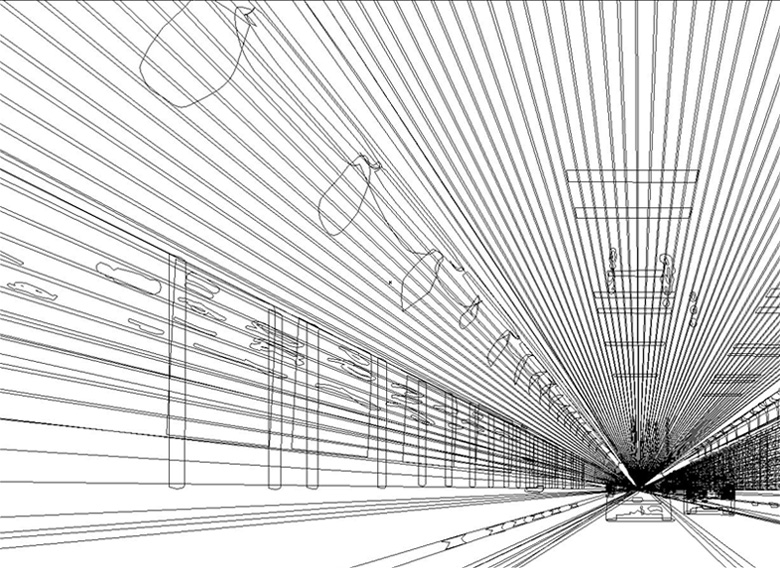 Holland Tunnel line work